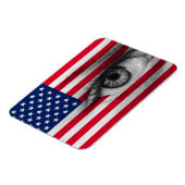 Magnet Flexible Oeil des États-Unis (Côté Gauche)