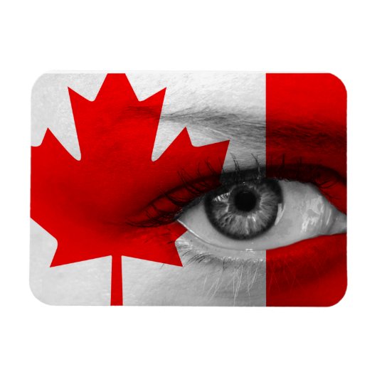 Magnet Flexible Oeil du Canada (Horizontal)