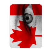 Magnet Flexible Oeil du Canada (Vertical)
