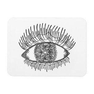 Magnet Flexible Oeil inspiré