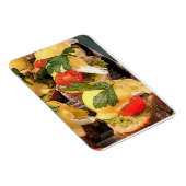 Magnet Flexible Oeufs pochés avec Avocado sur toast (Côté Droit)