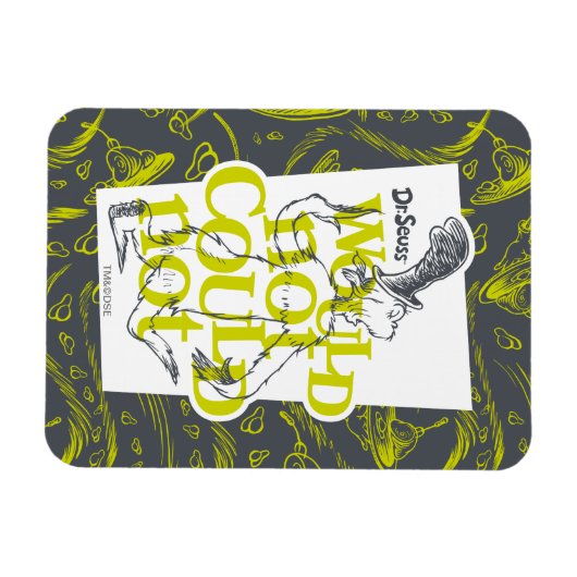 Magnet Flexible Oeufs verts et jambon | Impossible (Horizontal)