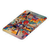 Magnet Flexible Oeuvre Abstraite moderne (Côté Gauche)