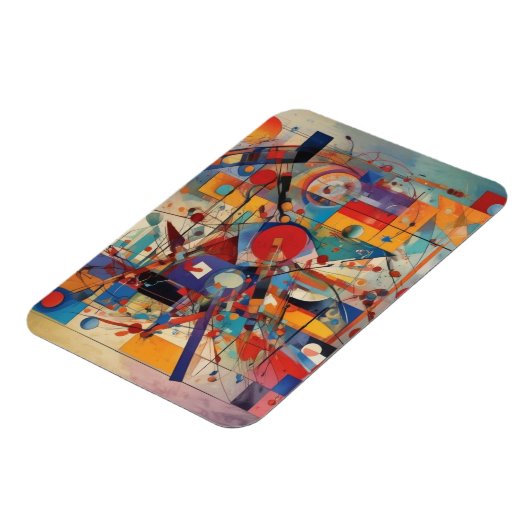 Magnet Flexible Oeuvre Abstraite moderne (Côté Gauche)