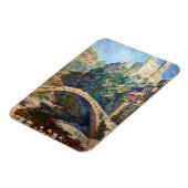 Magnet Flexible OEuvre d'art Claude Monet - Le Château de Dolceacq (Côté Gauche)