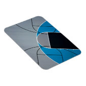 Magnet Flexible Oeuvre de basket-ball cool (Côté Droit)