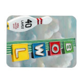Magnet Flexible Oeuvre de Bowling Alley (Horizontal)