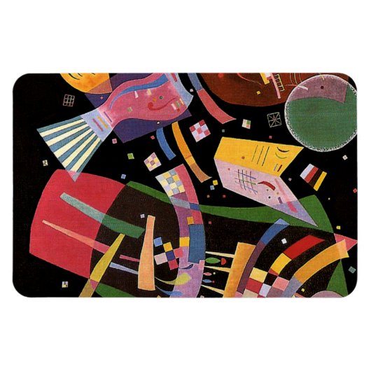 Magnet Flexible OEuvre de Kandinsky, Composition X, (Horizontal)
