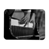 Magnet Flexible Oeuvre de piano géniale (Horizontal)