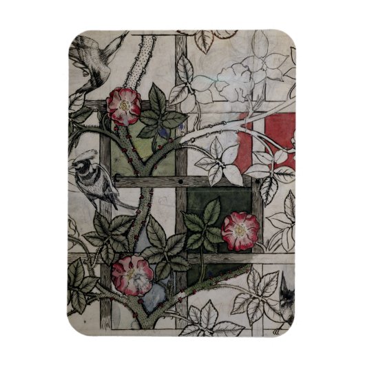 Magnet Flexible OEuvre originale pour la conception de papier pein (Vertical)