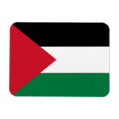 Magnet Flexible officiellement le drapeau de l'État de Palestine (Horizontal)