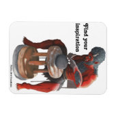 Magnet Flexible Ogre Potter Fabriquer Pots Imaginaire Aimant flexi (Horizontal)