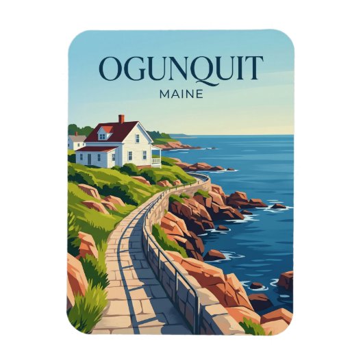 Magnet Flexible Ogunquit Maine (Vertical)