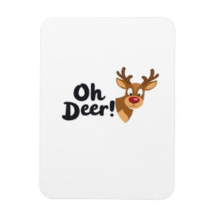 Magnet Flexible Oh Cerf Propre Minimal Voir