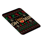 Magnet Flexible Oh Cerf Pull Uggy Noël Sweatshirt Puzzle (Côté Droit)