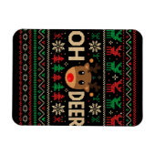 Magnet Flexible Oh Cerf Pull Uggy Noël Sweatshirt Puzzle (Horizontal)