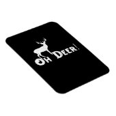Magnet Flexible Oh Cerf Style Graphique Propre (Côté Droit)