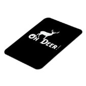 Magnet Flexible Oh Cerf Style Graphique Propre (Côté Gauche)