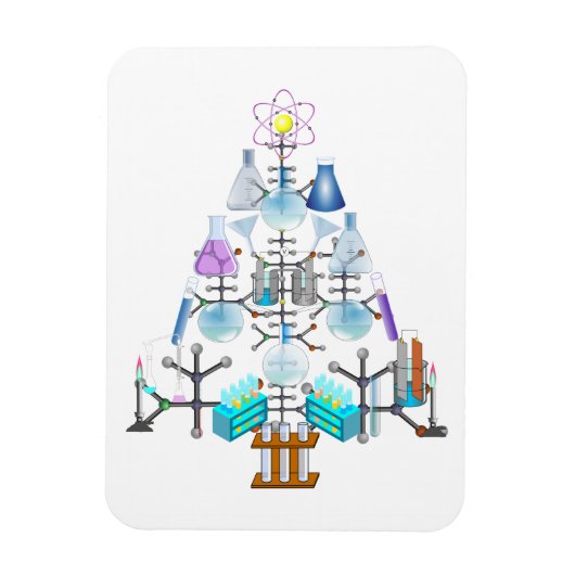 Magnet Flexible Oh Chemistry, Oh Chemist Tree (Vertical)