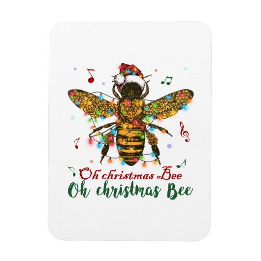 Magnet Flexible Oh Christmas Bee Oh Christmas Bee Light (Vertical)
