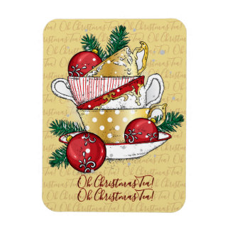 Magnet Flexible Oh Christmas Tea !