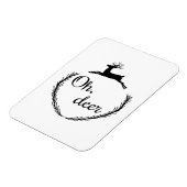 Magnet Flexible Oh Deer Funny Style Design  (Côté Gauche)