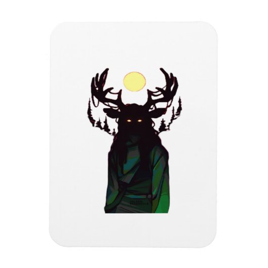 Magnet Flexible Oh Deer Minimal Design (Vertical)