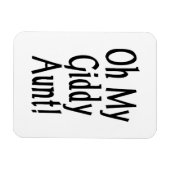 Magnet Flexible Oh Ma Tante Giddy ! (Horizontal)