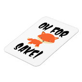 Magnet Flexible Oh pour l'amour du renard ! (Côté Gauche)