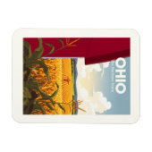 Magnet Flexible Ohio vintage (Horizontal)