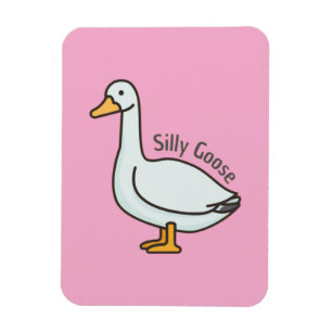 Magnet Flexible Oie Amusante, Oie Amère, Oie Silly