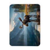 Magnet Flexible Oie dans le lac (Vertical)