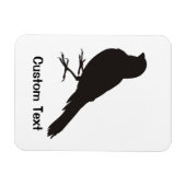 Magnet Flexible Oiseau canarien permanent (Horizontal)