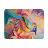 Magnet Flexible Oiseau Chanson Violet Gorge Fantastique (Horizontal)