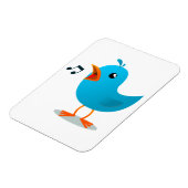 Magnet Flexible oiseau chanteur (Côté Gauche)