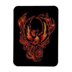 Magnet Flexible Oiseau De Feu