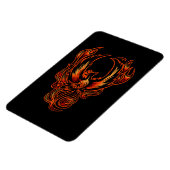 Magnet Flexible Oiseau De Feu (Côté Gauche)