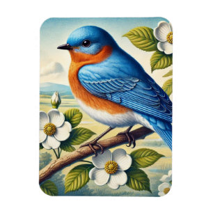 Magnet Flexible Oiseau de l'Est du Missouri