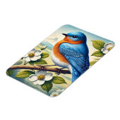 Magnet Flexible Oiseau de l'Est du Missouri (Côté Gauche)