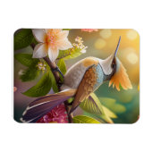 Magnet Flexible Oiseau de miel doré Imaginaire (Horizontal)