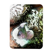 MAGNET FLEXIBLE OISEAU DE PREY VULTURE (Vertical)