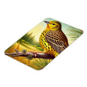 Magnet Flexible Oiseau d'État de l'Alabama Yellowhammer (Côté Gauche)