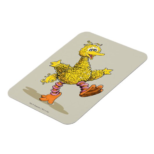 Magnet Flexible Oiseau géant d'art rétro (Côté Gauche)