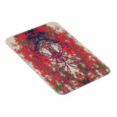 Magnet Flexible Oiseau rouge du Paradis (Côté Droit)