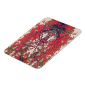Magnet Flexible Oiseau rouge du Paradis (Côté Gauche)