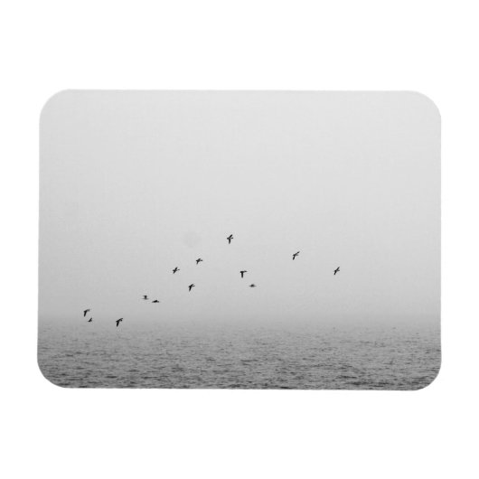 Magnet Flexible Oiseaux dans le brouillard (Horizontal)