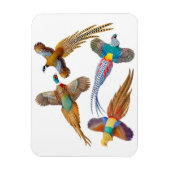 Magnet Flexible Oiseaux de faisan sauvage ornemental Premium Magne (Vertical)