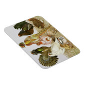 Magnet Flexible Oiseaux de jeu (Côté Droit)
