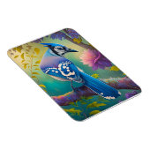 Magnet Flexible Oiseaux Fantastiques Geai Bleu (Côté Droit)