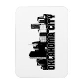 Magnet Flexible Oklahoma City Skyline (Vertical)